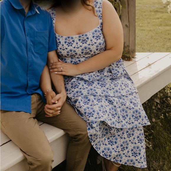 Show Me Your MuMu Dresses & Skirts - Midi Ruffle Dress - Show Me Your Mumu - 1X